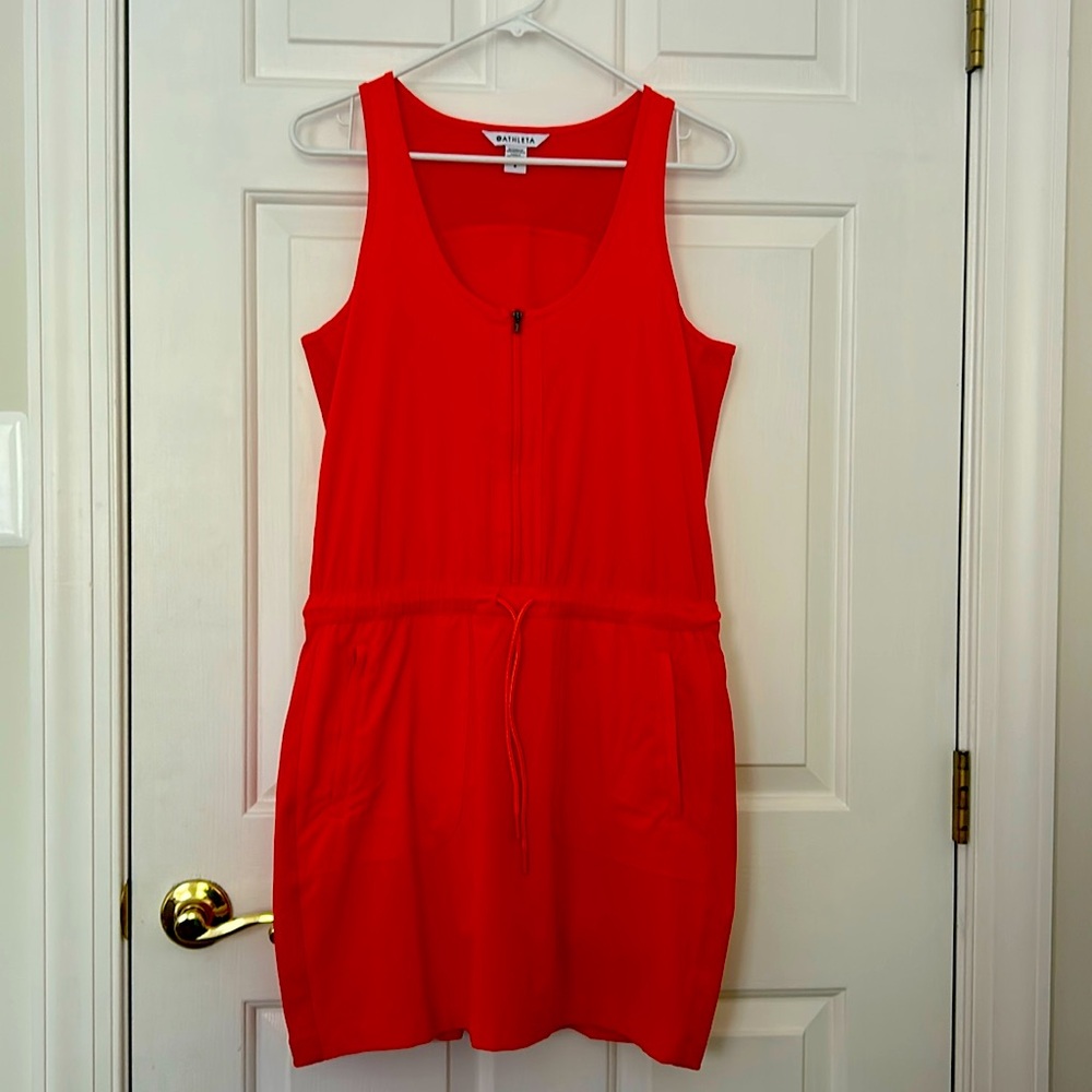 Athleta dress with build in shorts, 8
